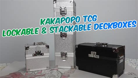 Lockable & Stackable Deck Boxes 